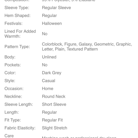 ♥️Women's Graphic Tee in Dark Grey - Picture 6 of 6